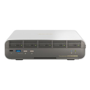 QNAP TBS-h574TX-i5UC-05S02 NAS Compatta Intel® Core™ i5 i5-1235U 16 GB 19,2 TB SSD QNAP QTS Grigio, Nero