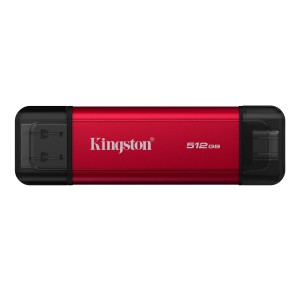 Kingston Technology 512GB Dual USB-A C Portable SSD, Up to 1050MB s USB 3.2 Gen 2