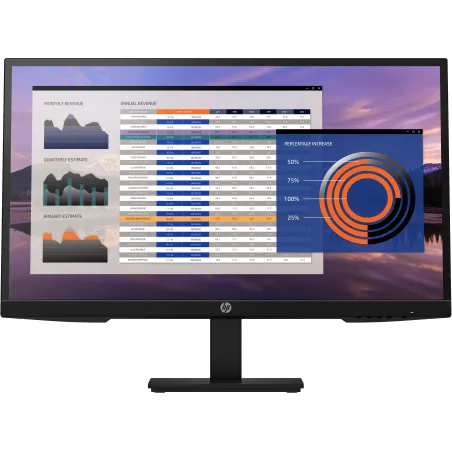 HP P27h G4 Monitor PC 68,6 cm (27") 1920 x 1080 Pixel Full HD LCD Nero