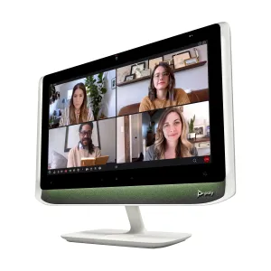 HP Poly Studio P21Personal Meeting FHD Display 54,6 cm (21.5") 1920 x 1080 Pixel Bianco