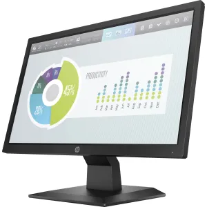 HP P204v Monitor PC 49,5 cm (19.5") 1600 x 900 Pixel HD+ Nero