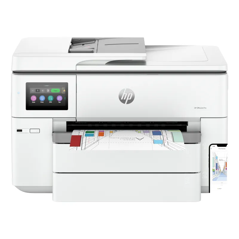 HP OfficeJet Pro 9730e Wireless All-in-One Colore Stampante, Instant Ink Stampa fronte retro